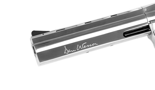 ASG - Dan Wesson 715 6'' Revolver Nachbau - Silber - Low Power - 18194