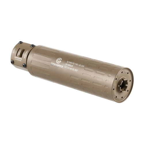 Gomander - Waffenschalldämpfer Tactinox PCC QD L - 9 mm - M26x1.5 - Sand - TB0.9680_2 FDE