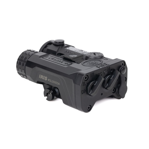 Holosun - Laserzielanzeiger Iris-3 - Aluminium - Grün - IR - Schwarz - IRIS-GR3