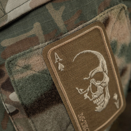 M-Tac - Moralaufnäher Patch Face of War - Cordura - Coyote - 51389005