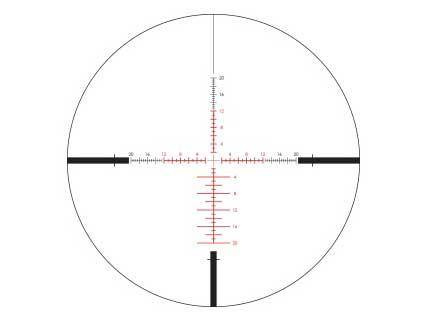 Vortex Optics - Jagd Scope Viper PST II 5-25x50 - Beleuchteter Anblick EBR 4 - 30 mm - PST -5251
