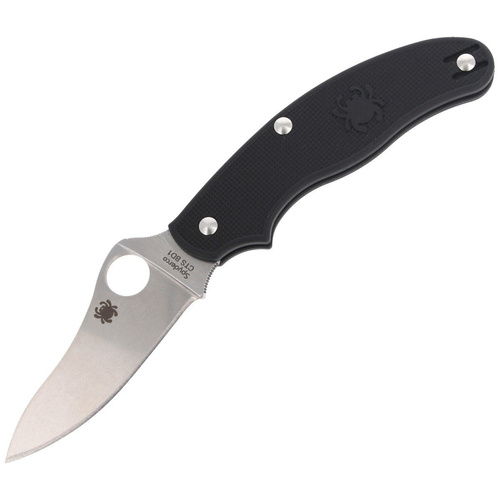 Spyderco - UK Penknife™ FRN Schwarz Drop Point Messer - C94PBK3