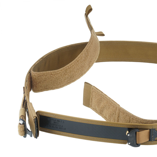Neptune Spear - Battle Belt 1 Taktischer Gürtel mit Cobra FM Schnalle und Gürtel - 45 mm - Coyote Brown - BB-1-SET1-CB1