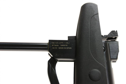 Norica - Dragon Luftgewehr mit Bruchlauf mit 4x32 Zielfernrohr und Abdeckung - 5,5 mm Diabolo - Schwarz - DRAGON-2