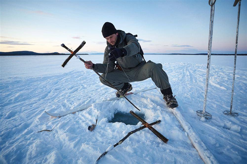 Helikon - Leichte Winterjacke Level 7 - Climashield® Apex™ - Flecktarn - KU-L70-NL-23