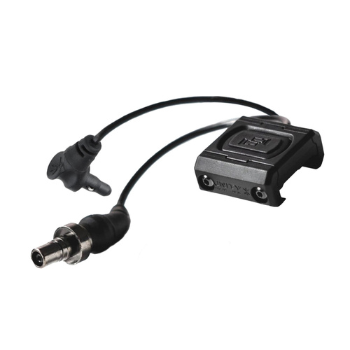 Unity Tactical - Gel-Kabelschalter ModButton Lite Sync - SureFire/Crane Laser - 4.5" - Schwarz - MBL2-BLK-SF/CL-4.5