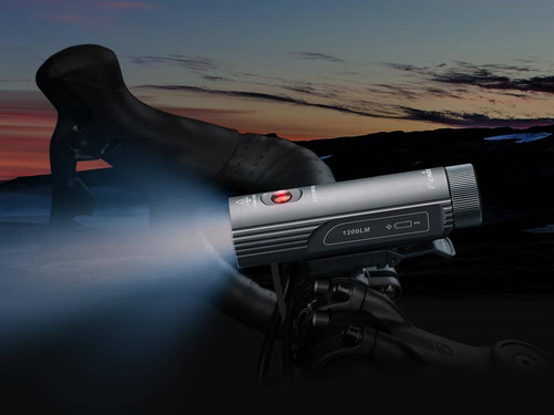 Fenix ​​​​- Fahrrad LED Taschenlampe mit 2600 mAh Akku - 1200 lm - BC21R V3.0