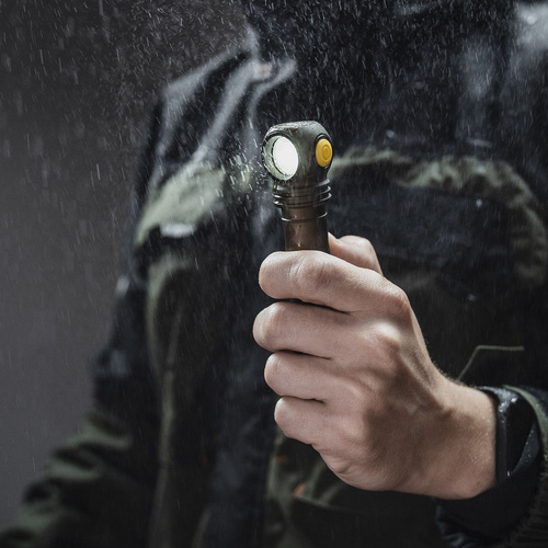 Armytek - Stirnlampe Wizard C2 Pro - Magnetisches Ladegerät - 2500 lm - 18650 - Olive - F08701CO