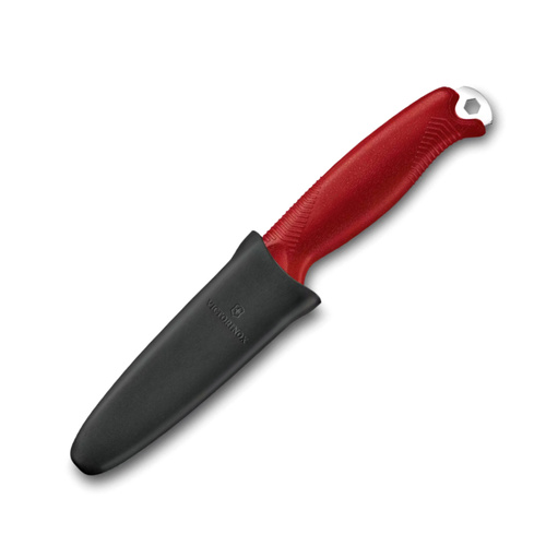 Victorinox - Feststehendes Messer Venture - Sandvik 14C28N - Rot - 3.0902