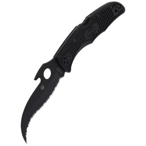 Spyderco - Matriarch™ 2 FRN Emerson Öffner Schwarz Klinge Messer - C12SBBK2W