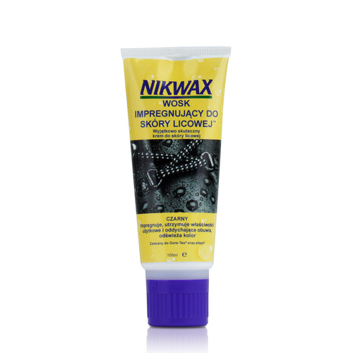 Nikwax - Imprägnierwachs für Leder - Schwarz - 100 ml - 4B2