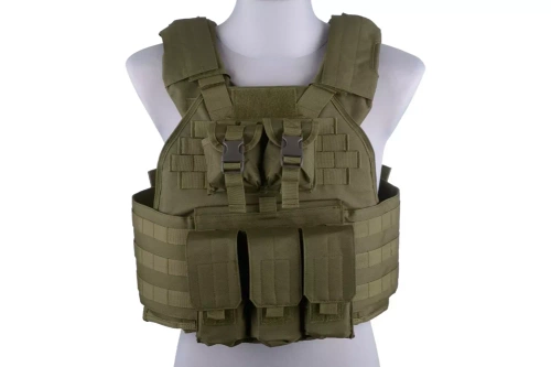 GFC Tactical - Taktische Weste Plate Carrier - Olive - GFT-18-018404