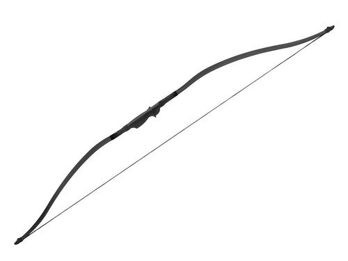 Ek Archery - Poe Lang Robin Hood Freizeitbogen - 30-35 lb - Schwarz - RE-018B