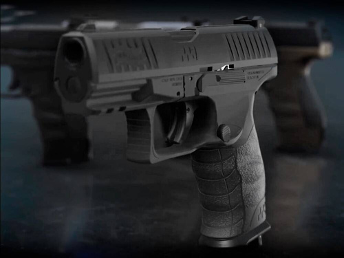 Umarex - Walther PPQ M2 T4E RAM Defense Training Pistole cal .43 - Tungsten Grey - 2.4759