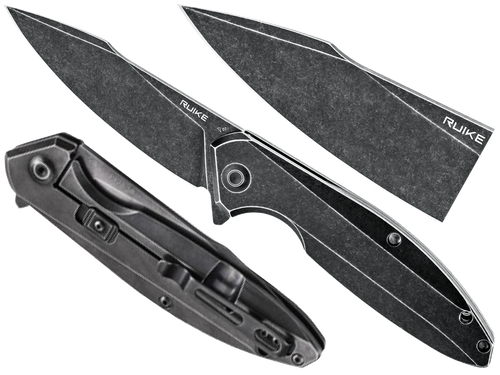 Ruike - Klappmesser - Schwarz - P128-SB