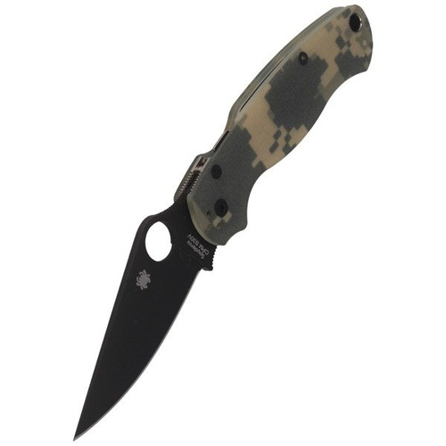 Spyderco - Para Military™ 2 G-10 Digital Camo/Schwarz Klinge Folder Messer - C81GPCMOBK2