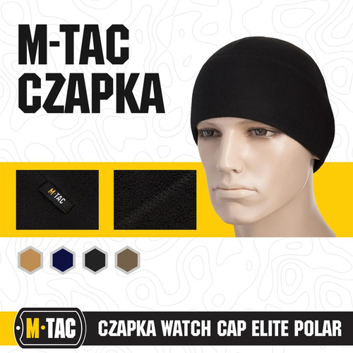 M-Tac - Winter Watch Cap Elite - Fleece - Schwarz - 40002002