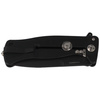 LionSteel - SR Flipper Aluminium Schwarz / Schwarz Klinge Klappmesser - SR11A BB