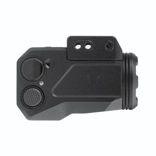 Vaide - Taktische Waffe LED-Taschenlampe mit Laser Compact Scrapper Combo - 500 lm - Schwarz - VAPLL-G01