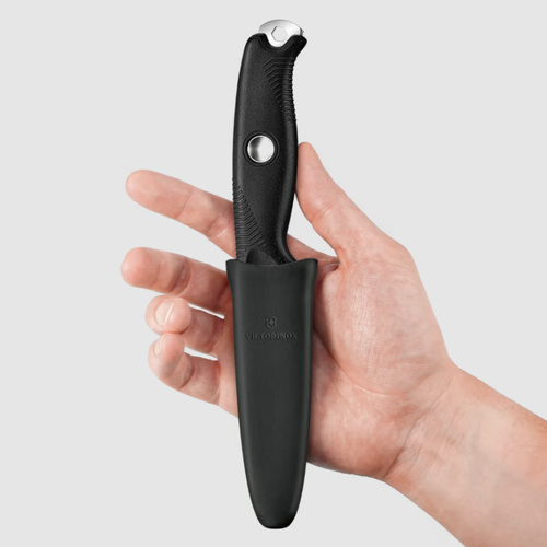 Victorinox - Feststehendes Messer Venture Pro - Sandvik 14C28N - Schwarz - 3.0903.3F