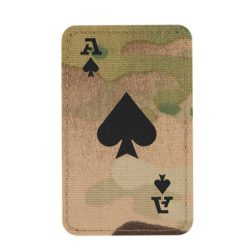 M-Tac - Militär-Patch Ace of Spades - Cordura 500D - Multicam / Schwarz - 51109802