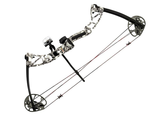 Poe Lang - Flaschenzugbogen Rex - 15-55 lb - 28" - Skull Camo - CO-029M