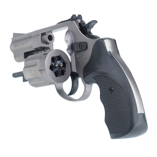 Ekol - BAS Voltran EKOL Viper 2,5'' Alarmrevolver - 6 mm long / .22 Long Blanc - Fume