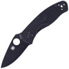Spyderco - EDC-Messer Persistence Lightweight - Black Blade Plain - Schwarz - C136PBBK