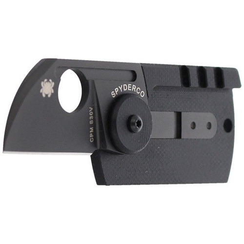 Spyderco - Dog Tag Folder CF/G-10 Laminat Schwarz Messer - C188CFBBKP