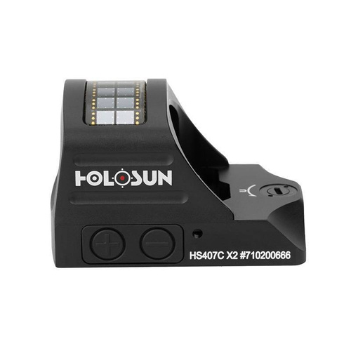 Holosun - HS407C X2 Micro Red Dot Kollimator mit Picatinny Schienenmontage
