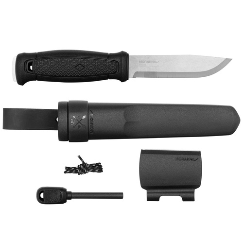 Morakniv - Garberg Knife mit Survival Kit - Edelstahl - Schwarz - 13914