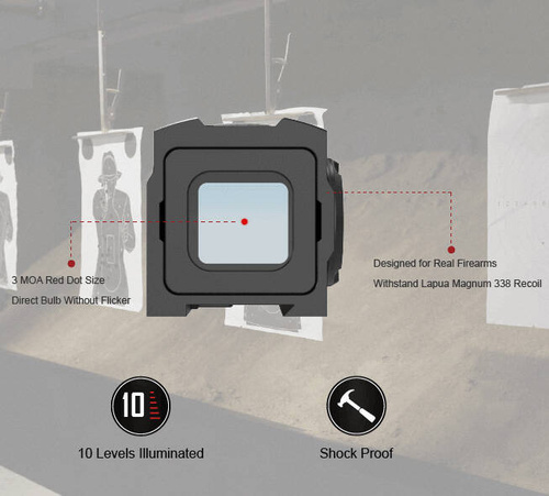 Vector Optics - Geschlossener Kollimator Frenzy Plus 1x18x20 - SCRD-63