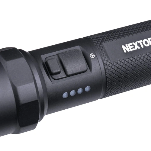 NEXTorch - Taktische LED-Taschenlampe P84 - 21700 4800 mAh - 3000 lm - Schwarz - NEXT-P84