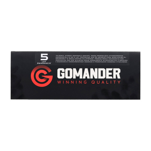 Gomander - GewehrSchalldämpfer Tactinox QD L - 7,62 mm - M26x1,5 - Schwarz - TBO.9651