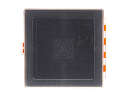 Megaline - Transportbox - 11x11x3,5 cm - Orange-transparent - 607/0002OT