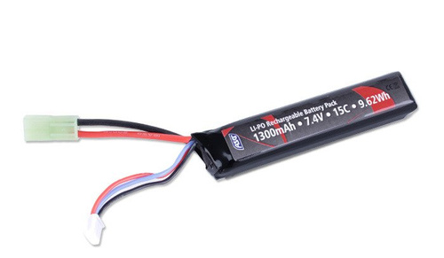 ASG - AEG Akku - LiPo - 7,4V - 1300 mAh - 25C - [1] - 19013