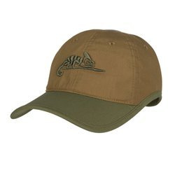 Helikon - Baseballkappe Logo Cap - PolyCotton Ripstop - Coyote / Olive Green - CZ-LGC-PR-1102A