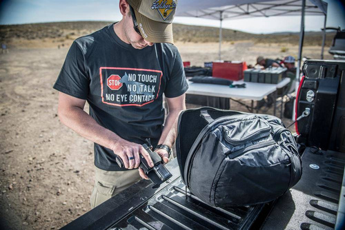 Helikon - Pistolenhaltereinsatz Inverted Pistol Holder Insert - Graue Melange - IN-PIH-NL-M3