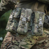 M-Tac - Tragetasche für Zwei AR/AK-Magazine - Fastex - Cordura 500D - MultiCam - 10013108