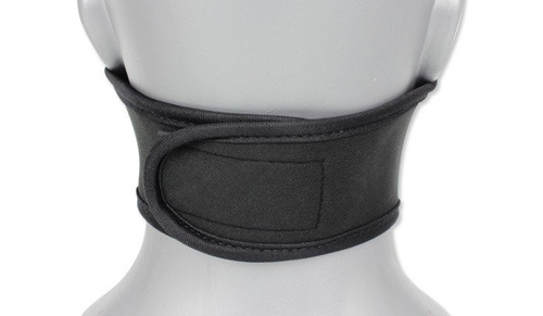 101 Inc. - Neopren-Gesichtsmaske 3D-Totenkopf - Schwarz - 219292-BL