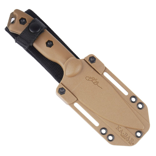 Ka-Bar - Becker Harpune Survival Feststehendes Messer - Coyote Tan - BK18