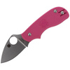 Spyderco - Squeak Lightweight Pink PlainEdge Messer - C154PPN