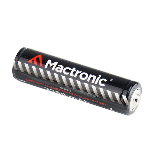 Mactronic - Akku 18650 mit Box - 3350 mAh - 3,7 V - RAC0026