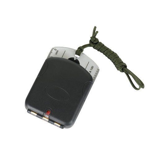 M-Tac – Kartografischer Kompass mit Spiegel klein – Oliv – DC45-6