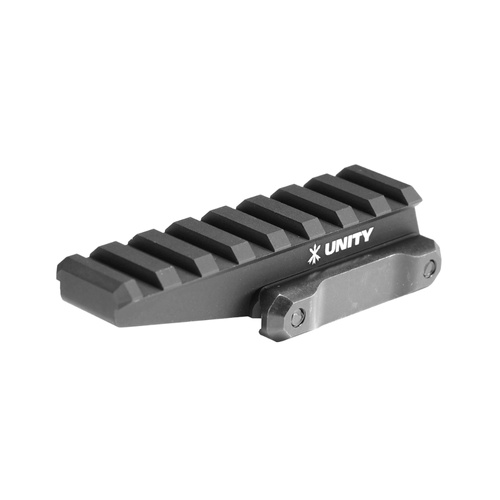 Unity Tactical - Montage FAST Optik Riser Lower 1/3 - Picatinny - Aluminium - Schwarz - FST-ORB