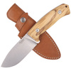 LionSteel - Bushcraft M3 Messer - Niolox - Olivenholz - M3 UL