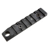 Strike Industries - LINK KeyMod / M-LOK Schiene - 7 Schlitze + QD - Schwarz - LINK-RS-7-QD