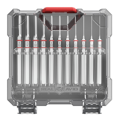 Real Avid - Standard Pin Accu-Punch Set - 11 Teile - Stahl - AVAPK-S