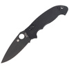 Spyderco - Manix™ 2 XL G-10 Schwarz / Schwarz Klinge Messer - C95GPBBK2