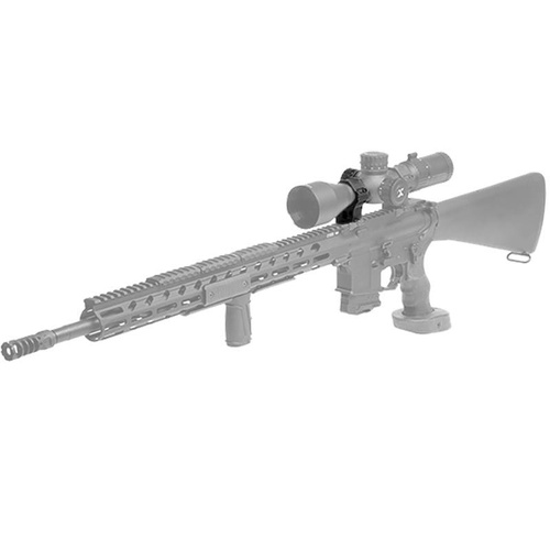 Leapers - Zweiteilige Montierung AccuSync 34/22 - 34 mm - Hoch - Schwarz - AQR420